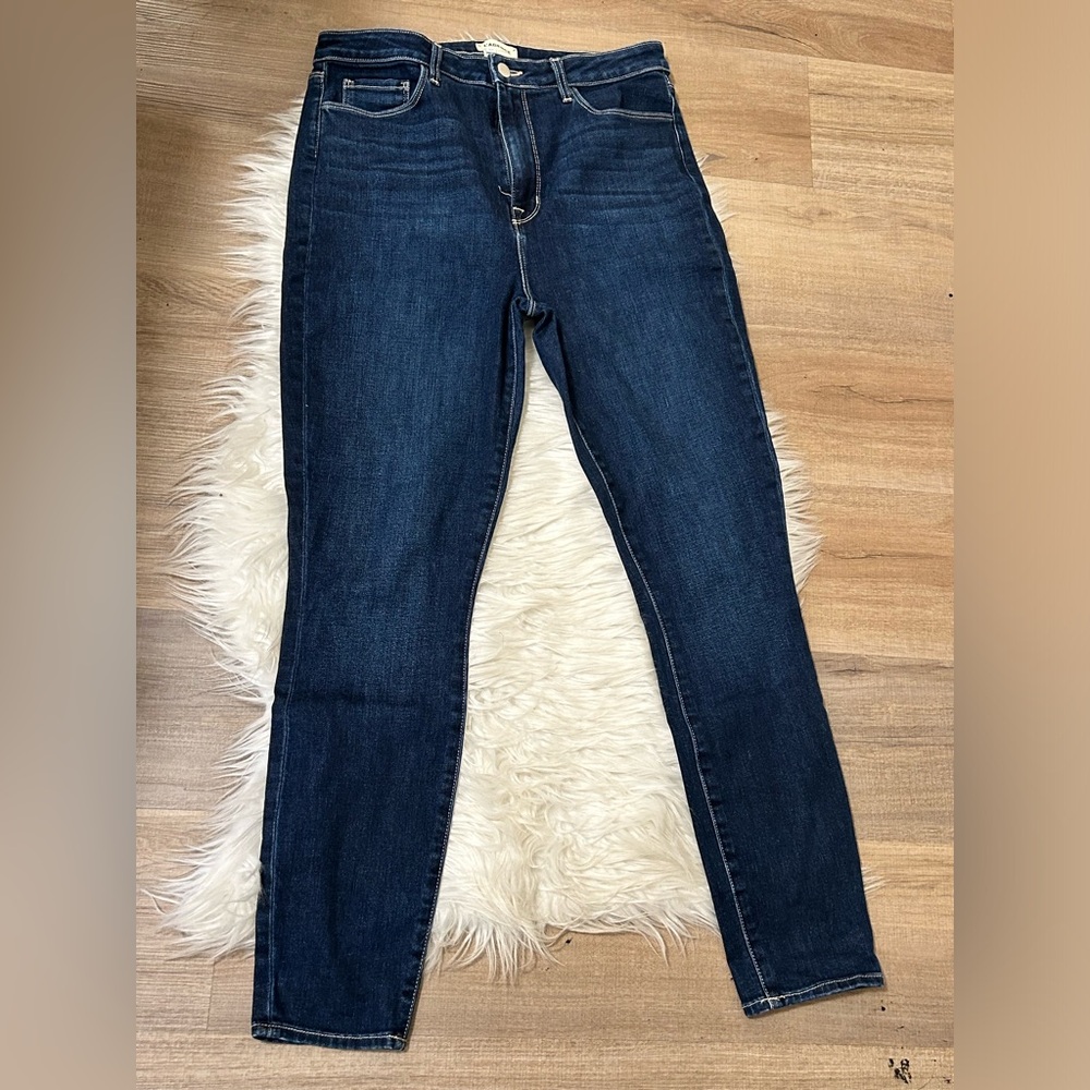 L’Agence Monique Ultra High Rise Skinny in Barstow Jeans